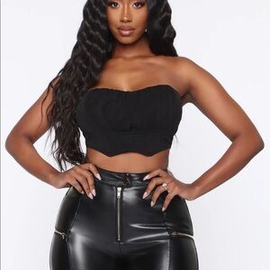 Meet Me In‎ Sevilla Corset Top - Black Small